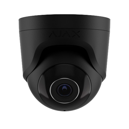 Mini dôme filaire 5MP obj fixe 2.8 mm noir